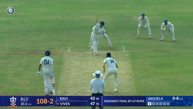 Ranji Trophy 2025-26, Gujarat vs Railways: Vivek Singh's opening act of 53(92)