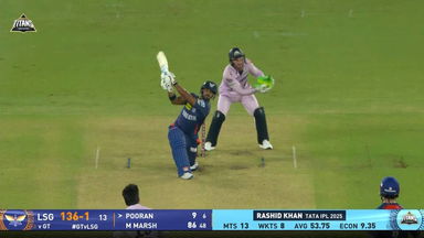 IPL 2025 M64: GT vs LSG - Nicholas Pooran Six