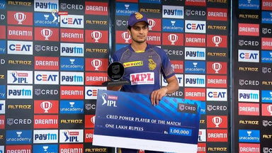 M46: KKR vs KXIP – CRED Power Player of the Match – Shubman Gill