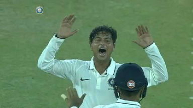Duleep Trophy 2016-17: Ind Red vs Ind Blue - Kuldeep Yadav's 4-wicket haul