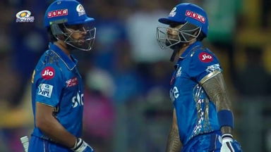 Suryakumar dazzles at Wankhede with 55(29)
