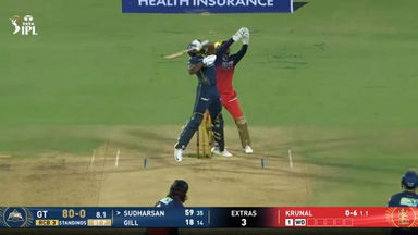IPL 2026 M34: RCB vs GT - Sai Sudharsan Six