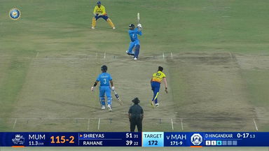 SMAT 2024, Maharashtra vs Mumbai: Shreyas Iyer's power-packed 71(39)