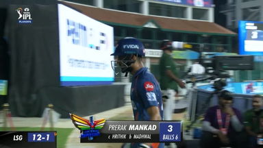 Eliminator: LSG vs MI – Prerak Mankad Wicket