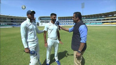 Ranji Trophy 2019-20: Saurashtra vs Bengal, Final - Arpit Vasavada & Sheldon Jackson Interview