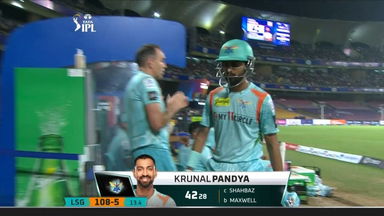 M31: LSG vs RCB – Krunal Pandya Wicket