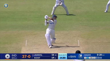 IND vs BAN 2024, 2ND Test: Yashasvi Jaiswal Six