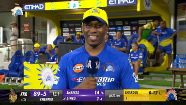 M22: CSK vs KKR – Dwayne Bravo Interview