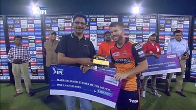 M33: SRH vs CSK – Harrier Super Striker of the Match – David Warner
