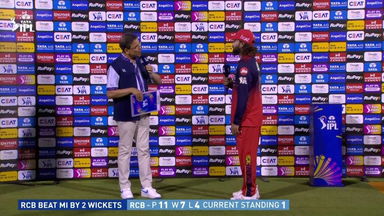 IPL 2026 M54: RCB vs MI - Post Match Presentation
