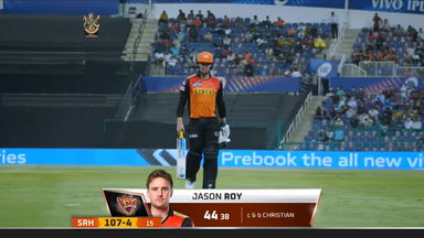 M52: RCB vs SRH – Jason Roy Wicket
