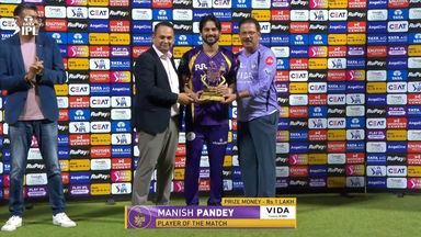 IPL 2026 M65: KKR vs MI - Player of the Match - Manish Pandey