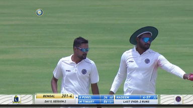 Shahbaz Nadeem's 5/59 against Bengal