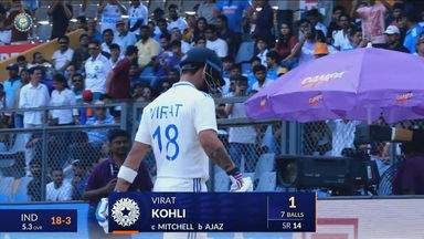 IND vs NZ 2024, 3rd Test: Virat Kohli Wicket