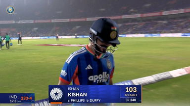 IND vs NZ 2026, 5th T20I: Ishan Kishan Wicket