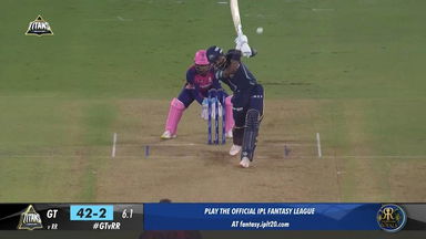 M23: GT vs RR –  Hardik Pandya  Six