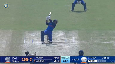 SMAT 2025, Karnataka vs Rajasthan: Mahipal Lomror provides late flourish with 48(30)