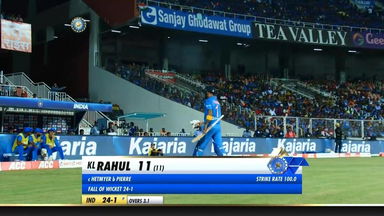 IND vs WI 2019, 2nd T20I: KL Rahul Wicket
