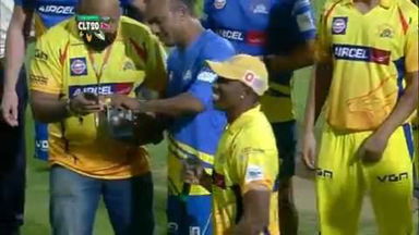 CLT20 2014 M23: KKR vs CSK –  Winning Celebration