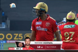 M53: CSK vs PBKS – Mayank Agarwal Wicket