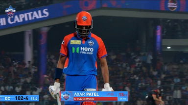 IPL 2025 M46: DC vs RCB - Axar Patel Wicket