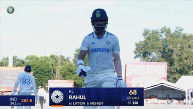 IND vs BAN 2024, 2ND Test: K L Rahul Wicket