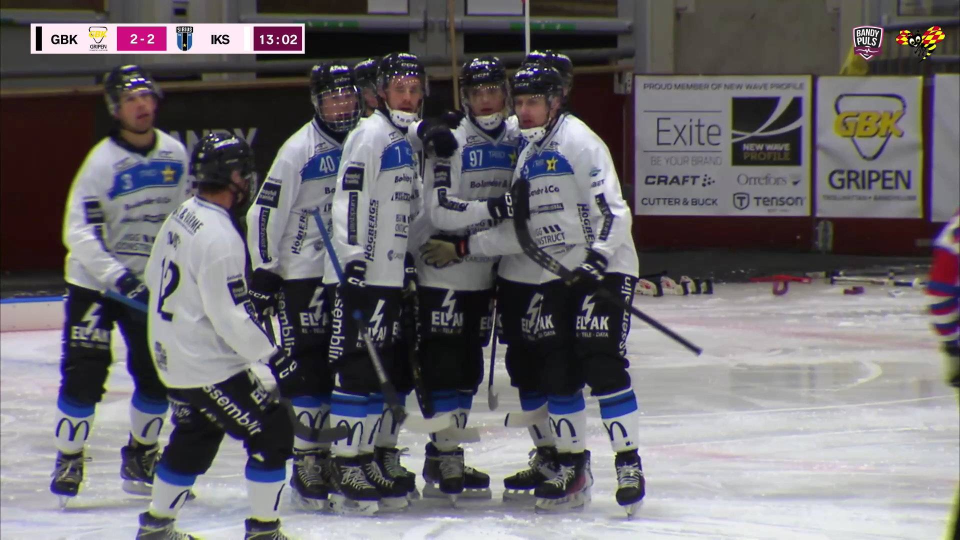 Highlights: Gripen Trollhättan BK - IK Sirius