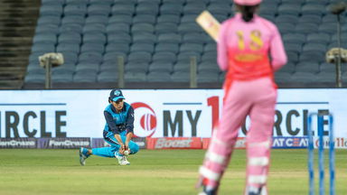 Double catch marvel: Priya Punia's identical catches dismisses Mandhana & Dunkley