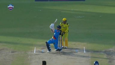 M67: DC vs CSK –  David Warner  Six