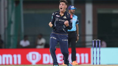 CASTLED: Noor Ahmad outfoxes Dube with a lovely wrong'un