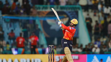 On fire: Wadhera takes the attack to Bishnoi with 6,4,6