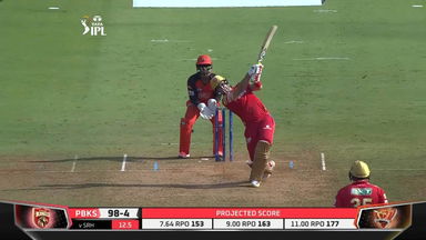 M28: PBKS vs SRH – Liam Livingstone Six