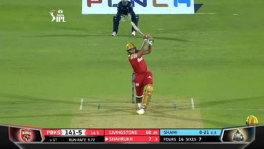 M16: PBKS vs GT – Shahrukh Khan Six