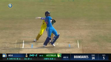 IND vs AUS 2023-24, 2ND ODI: Shreyas Iyer Six
