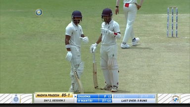 Himanshu Mantri's 89-run opening act for Madhya Pradesh