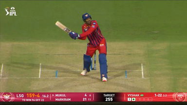 IPL 2026 M29: PBKS vs LSG - Mukul Choudhary Six