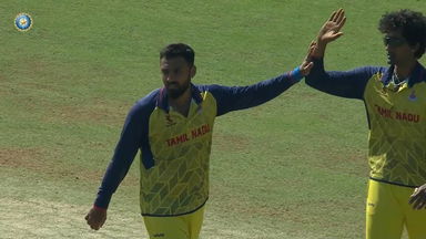 Vijay Hazare Trophy 2025 PQF2, Rajasthan vs Tamil Nadu: Five Star Varun Chakaravarthy sizzles in Vadodara with 5/52
