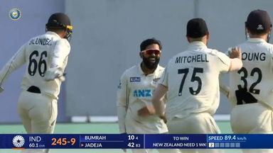 IND vs NZ 2024, 2nd Test: India 2nd Innings Fall of Wickets