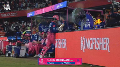 IPL 2026 M21: SRH vs RR - Vaibhav Sooryavanshi Wicket
