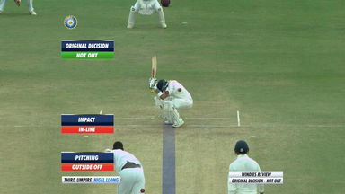 Prithvi almost recreates Tendulkar’s ‘shoulder before wicket’ moment