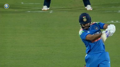 IND vs ENG 2025, 1st ODI: Shreyas Iyer Six