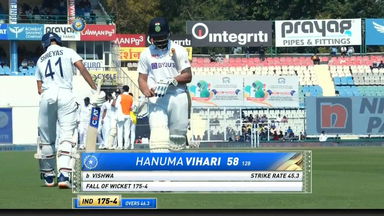 IND vs SL 2022, 1st Test, Day 1: Hanuma Vihari Wicket