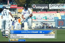 IND vs SL 2022, 1st Test, Day 1: Hanuma Vihari Wicket