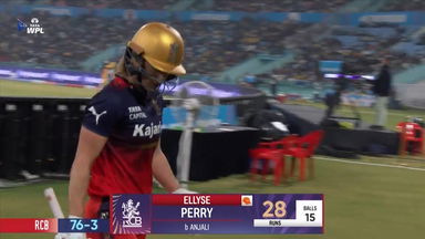 Wicket: Match 18, UP Warriorz vs Royal Challengers Bengaluru, WPL 2025: Ellyse Perry Wicket
