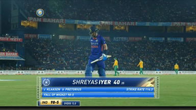 IND vs SA 2022, 2ND T20I: Shreyas Iyer Wicket