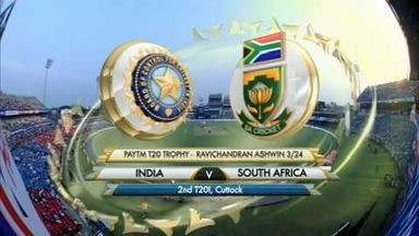 2ND T20I: IND vs SA  –   Ravichandran Ashwin 3 Wickets for 24 Runs