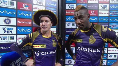 M2: KKR vs DD –  Brad Hogg and Andre Russell Interview