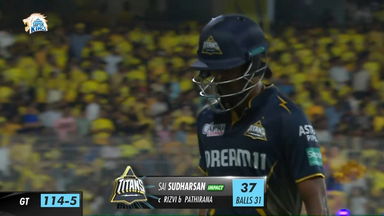 M07: CSK vs GT – Sai Sudharsan Wicket