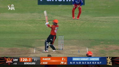 M30: RCB vs SRH – Travis Head Six