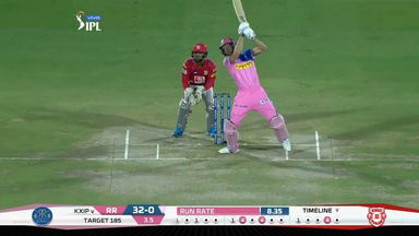 M04: RR vs KXIP – Jos Buttler Six